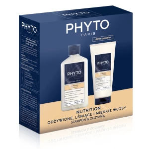 PHYTO NUTRITION Zestaw: szampon nawilżający 250 ml + odżywka 175 ml