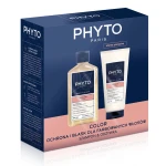 PHYTO COLOUR Zestaw: szampon chroniący kolor 250 ml + odżywka 175 ml
