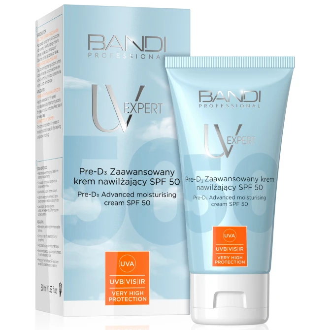 BANDI PROFESSIONAL UV Expert Pre-D3 Zaawansowany krem nawilżający SPF 50 - 50ml