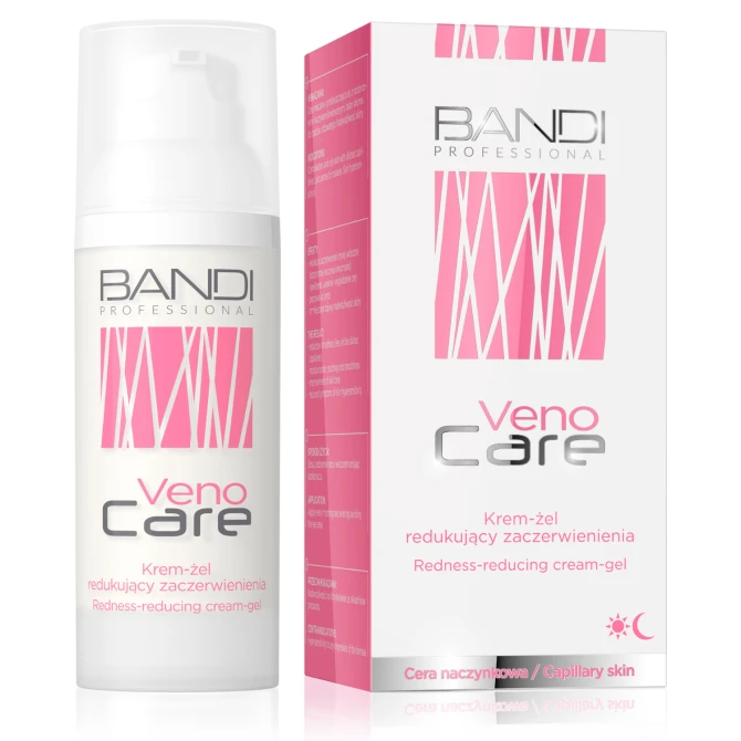 BANDI PROFESSIONAL Veno Care Krem - żel redukujący zaczerwienienia - 50ml