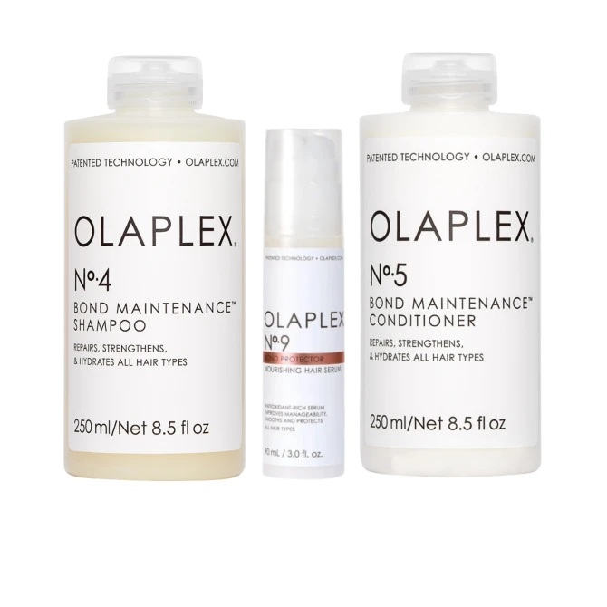 OLAPLEX No. 4 - 5 - 9 Zestaw Zapobiegający Zniszczeniom Do Wszystkich Rodzajów Włosów