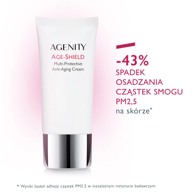 AGENITY AGE-SHIELD Multi-Ochronny Krem Przeciwstarzeniowy SPF50+ - 50ml