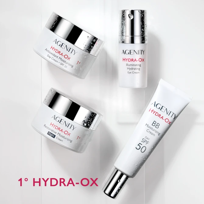AGENITY HYDRA-OX 1° Antyoksydacyjny Krem Nawilżający Na Dzień SPF20 - 50ml