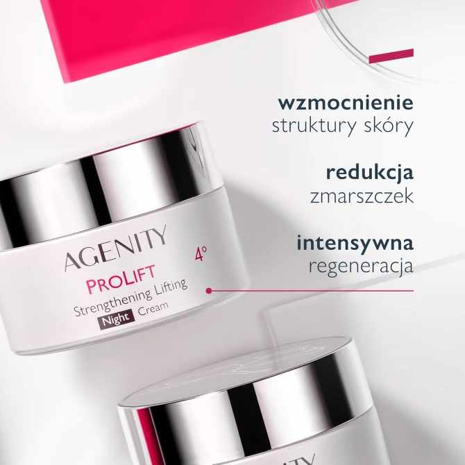 AGENITY PROLIFT 4° Wzmacniający Krem Liftingujący Na Noc - 50ml