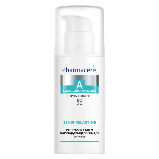 PHARMACERIS A SENSI-RELASTINE Peptydowy krem napinająco-ujędrniający SPF 30 - 50 ml