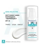 PHARMACERIS A SENSI-RELASTINE Peptydowy krem napinająco-ujędrniający SPF 30 - 50 ml