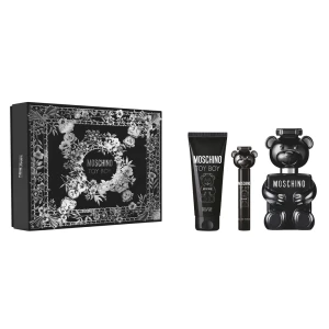 Moschino Toy Boy zestaw woda perfumowana spray 100ml + żel do ciała 100ml + woda perfumowana spray 10ml