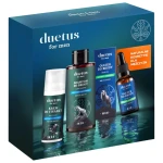 Duetus For Men Zestaw Twarz i Broda: Szampon + Olejek do brody + Krem do twarzy