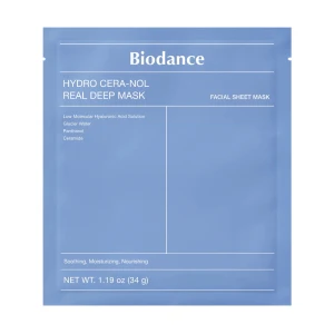 Biodance Hydro Cera-nol Real Deep Mask maska do twarzy w płachcie 34g