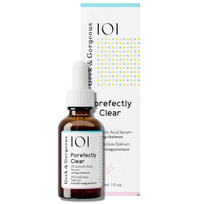 Geek and Gorgeous Porefectly Clear - serum do twarzy z kwasem salicylowym 2% do cer problematycznych - 30 ml (id: 77384)