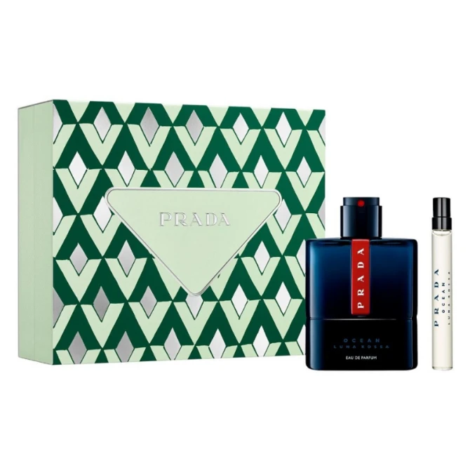 Prada Luna Rossa Ocean zestaw woda perfumowana spray 100ml + woda perfumowana spray 10ml (id: 77392)