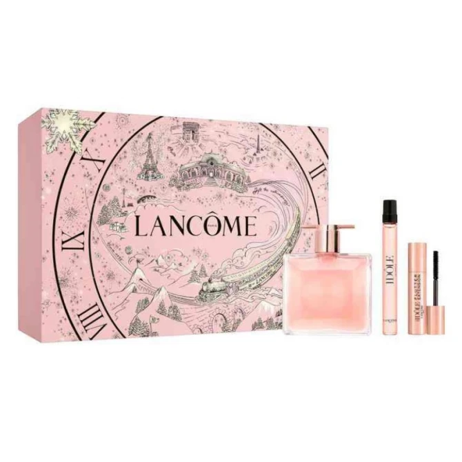 Lancome Idole zestaw woda perfumowana spray 25ml + woda perfumowana spray 10ml + mini tusz do rzęs 2ml (id: 77418)