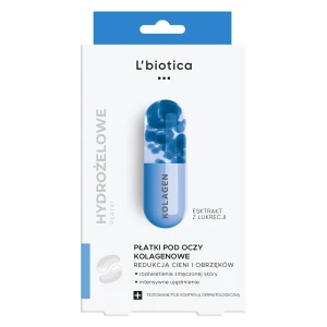 L'biotica Płatki pod oczy redukcja cieni i obrzęków 3 pary