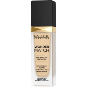 Eveline Cosmetics Wonder Match Foundation luksusowy podkład dopasowujący się 05 Light Porcelain 30ml