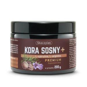 Skoczylas Kora Sosny+ Premium L-cytrulina + L-arginina + szafran suplement diety 200g