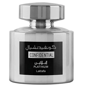 LATTAFA Confidential Platinum (M/W) woda perfumowana spray 100 ml