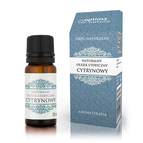 OPTIMA NATURA Naturalny olejek eteryczny Cytrynowy 10ml