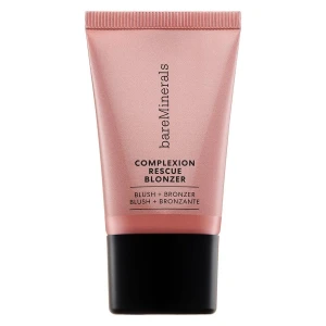 bareMinerals Complexion Rescue Blonzer bronzer i róż do policzków w kremie Kiss of Pink 15ml