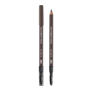 Pupa Milano True Eyebrow Pencil Waterproof kredka do brwi wodoodporna 003 Dark Brown 1.08g