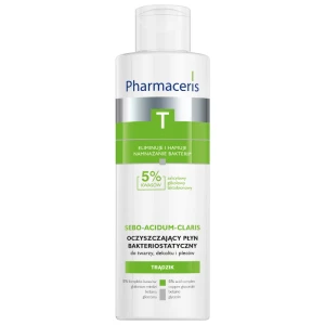 PHARMACERIS T SEBO-ACIDUM-CLARIS Oczyszczający płyn bakteriostatyczny - 190ml