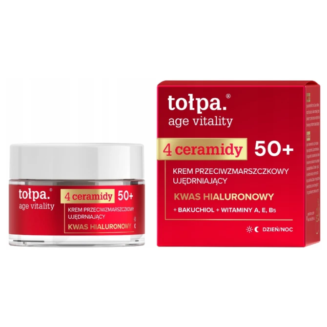 Tołpa AGE VITALITY krem do twarzy przeciwzmarszczkowy, ujędrniający 50+ - 50ml (id: 78064)