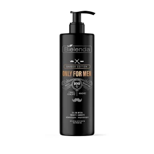 BIELENDA Only For Men Barber Edition Odświeżająco-oczyszczający żel do mycia twarzy i zarostu 190 g