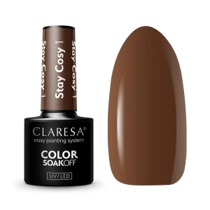 Claresa Color Soak Off UV/LED Stay Cosy lakier hybrydowy 1 5g