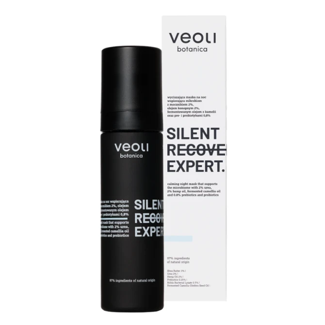 VEOLI BOTANICA Silent Recovery Expert Wyciszająca maska na noc wspierająca mikrobiom - 50ml
