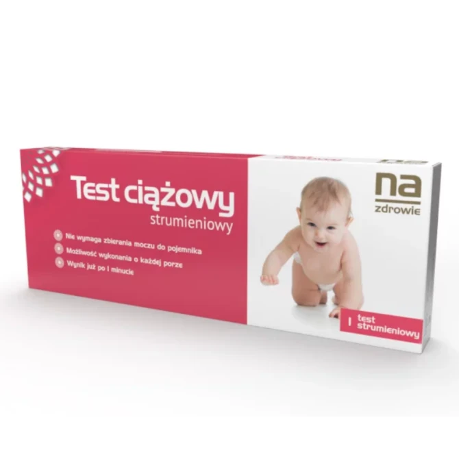 NA ZDROWIE Test ciążowy strumieniowy - 1szt