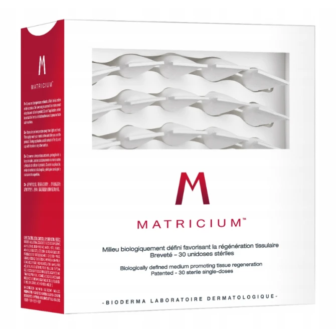 BIODERMA Matricium regenerująca kuracja stymulująca odnowę skóry - 30 x 1 ml
