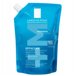 LA ROCHE-POSAY Effaclar Żel do mycia twarzy REFILL - 400ml
