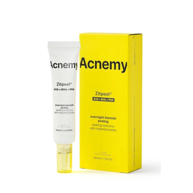 ACNEMY Zitpeel - delikatny peeling do twarzy dla skóry skłonnej do wyprysków - 40ml