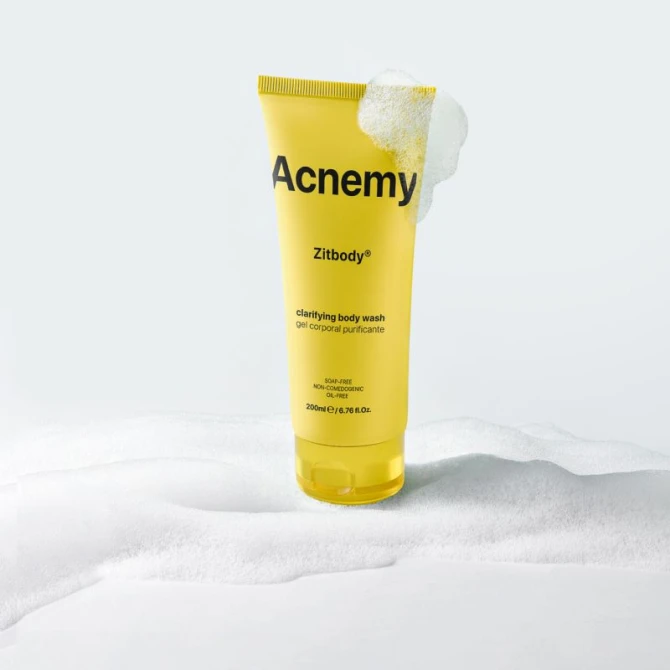 ACNEMY Zitbody - żel do mycia ciała z kwasami - 200ml