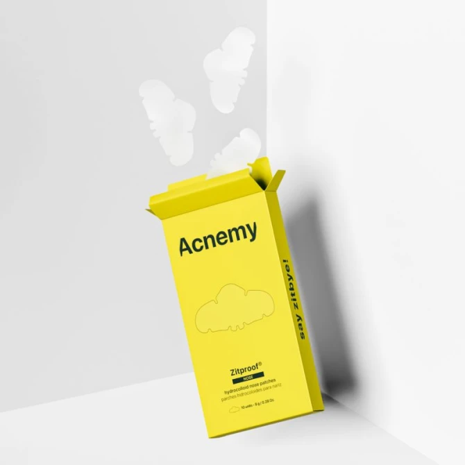 ACNEMY Zitproof Nose - hydrokoloidowe plastry na nos - 10 szt./1 opak.