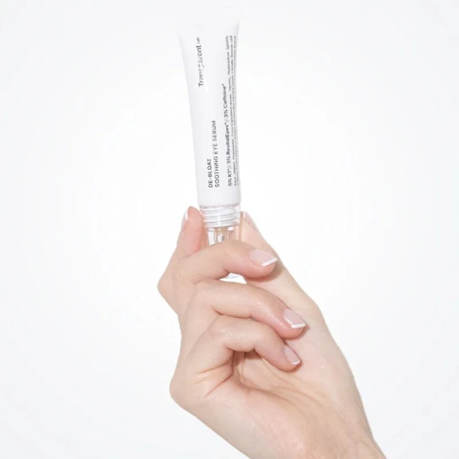 Transparent Lab De-bloat Soothing Eye Serum - kojące serum pod oczy z kofeiną - 15ml