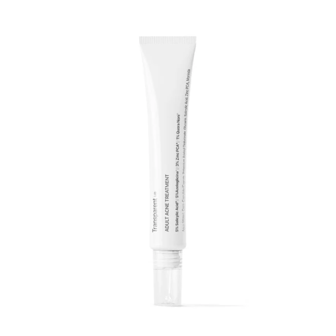 Transparent Lab Adult Acne Treatment - nocna kuracja do twarzy dla skór trądzikowych - 30ml