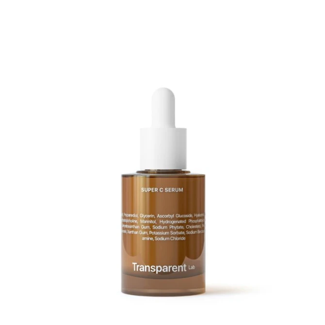 Transparent Lab Super C Serum - serum do twarzy z witaminą C 5% i kwasem hialuronowym - 30ml
