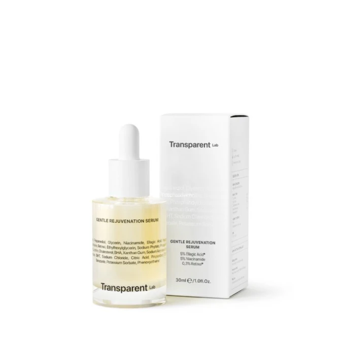 Transparent Lab Gentle Rejuvenation Serum - serum do twarzy przeciwstarzeniowe z retinolem - 30ml