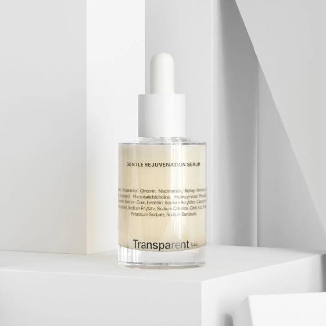 Transparent Lab Gentle Rejuvenation Serum - serum do twarzy przeciwstarzeniowe z retinolem - 30ml