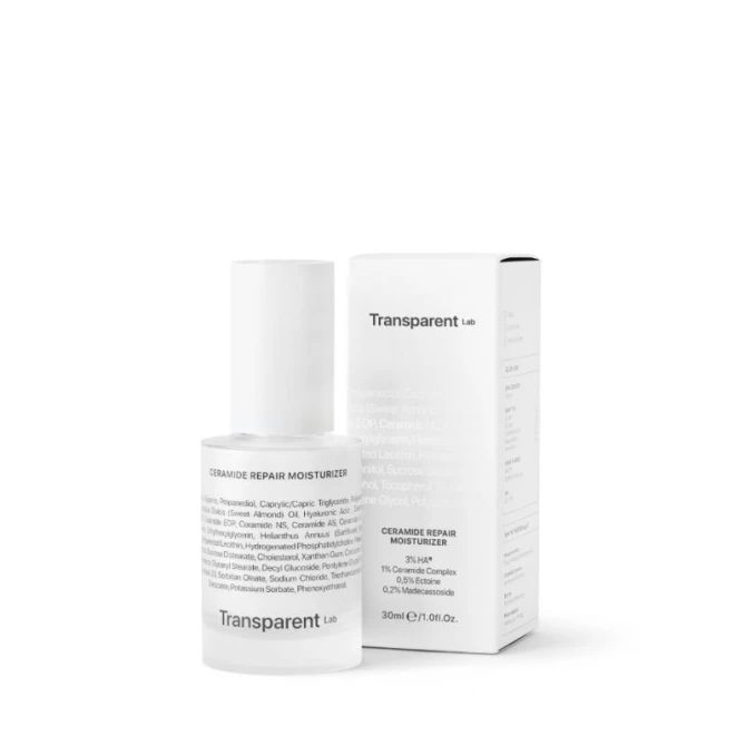 Transparent Lab Ceramide Repair Moisturizer - intensywnie regenerujące serum do twarzy z ceramidami - 30ml