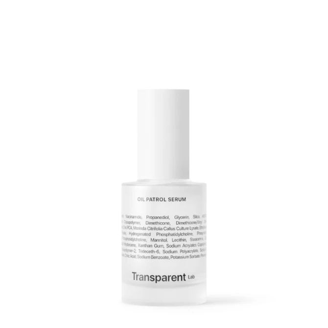 Transparent Lab Oil Patrol Serum - serum matujące do twarzy do skóry tłustej i mieszanej - 30ml