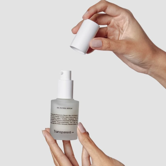 Transparent Lab Oil Patrol Serum - serum matujące do twarzy do skóry tłustej i mieszanej - 30ml