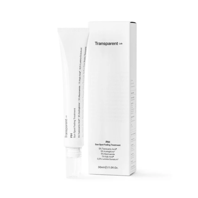 Transparent Lab P.I.H Sun Spot Fading Treatment - żel do twarzy rozjaśniający przebarwienia związane z nadprodukcją melaniny - 30ml