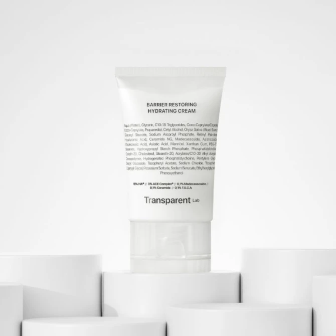 Transparent Lab Barrier Restoring Hydrating Cream - nawilżający krem do twarzy - 50ml