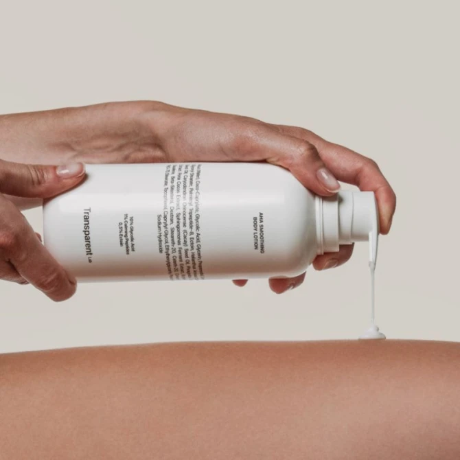 Transparent Lab AHA Smoothing Body Lotion - kuracja do ciała z kwasami - 400ml