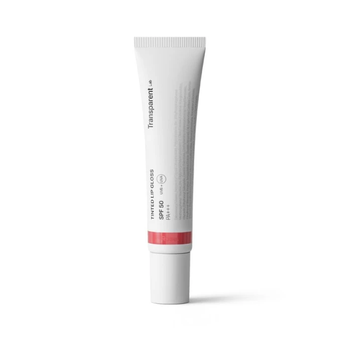 Transparent Lab Lip Gloss Rose SPF50 - balsam do ust - 15ml