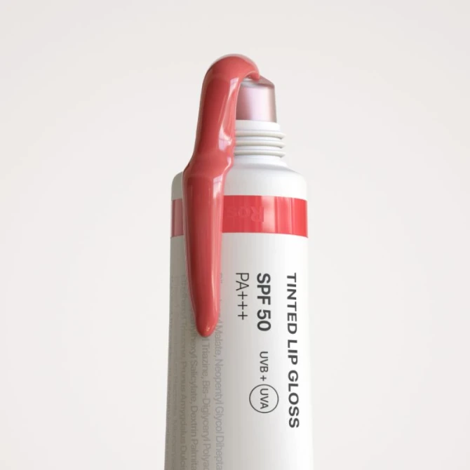 Transparent Lab Lip Gloss Rose SPF50 - balsam do ust - 15ml