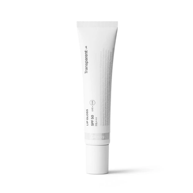 Transparent Lab Lip Gloss Glossy SPF50 - błyszczyk do ust - 15ml