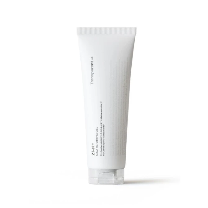 Transparent Lab ZI-K Cica Repairing Gel - regenerujący żel do twarzy i ciała - 100ml