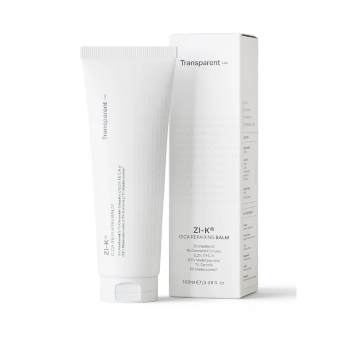 Transparent Lab ZI-K Cica Repairing Balm - regenerujący balsam do twarzy i ciała - 100ml